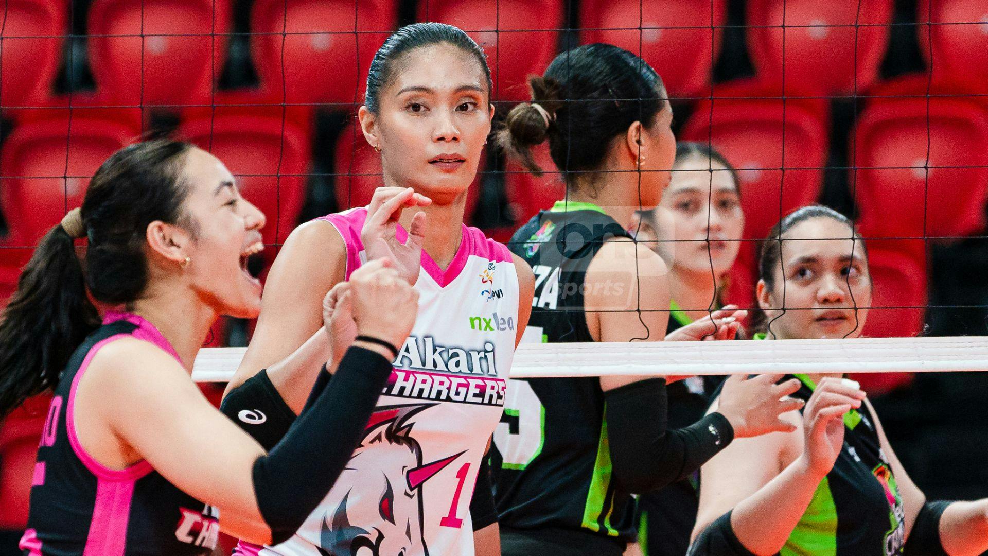 Ivy Lacsina points out difference between young Akari squad and veteran PVL teams